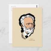 Tchaikovsky Postkarte (Vorne/Hinten)
