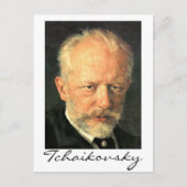 Tchaikovsky Postkarte (Vorderseite)