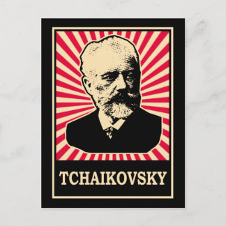 Tchaikovsky Postkarte