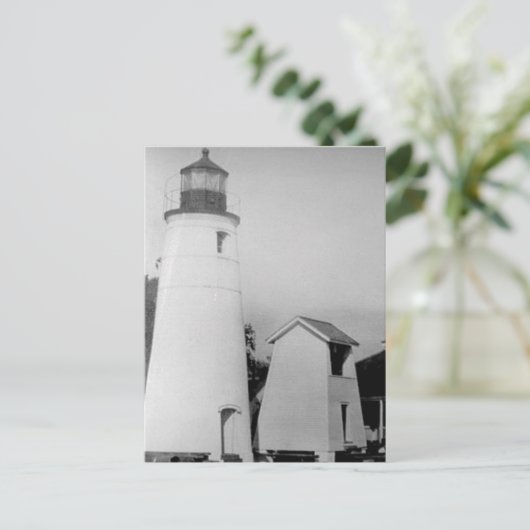 Tchefuncte River Range Lighthouse 2 Postkarte (Stehend Vorderseite)