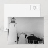 Tchefuncte River Range Lighthouse 2 Postkarte (Vorne/Hinten)