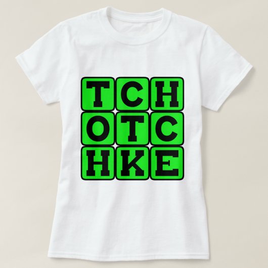 Tchotchke, Bric-A-Brac Trinket T-Shirt (Design vorne)