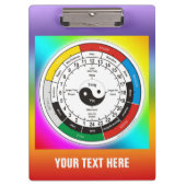 TCM Organuhr/Orgel-Uhr Klemmbrett (Vorderseite)