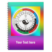 TCM Organuhr/Orgel-Uhr Notizblock (Vorderseite)