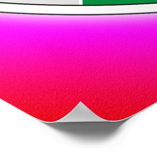 TCM Organuhr/Orgel-Uhr Poster (Ecke)