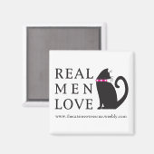 TCMR-Magnet "Real Med Liebe Cats" Magnet (Vorderseite/Rückseite)