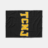 Tcnj The College Of New Jersey Apparel Srts Fan Fleecedecke (Vorderseite (Horizontal))