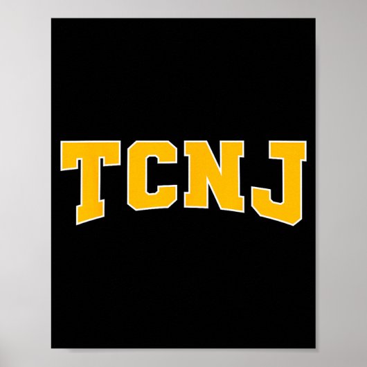 Tcnj The College Of New Jersey Apparel Srts Fan Poster (Vorne)