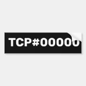 TCP#-Autoaufkleber Autoaufkleber (Vorne)