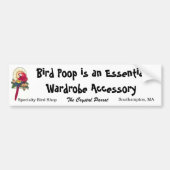 TCP-Vogel kacken Autoaufkleber (Vorne)