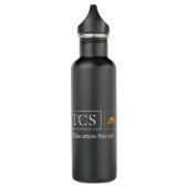 Tcs-schwarze Mattwasser-Flasche Edelstahlflasche (Links)