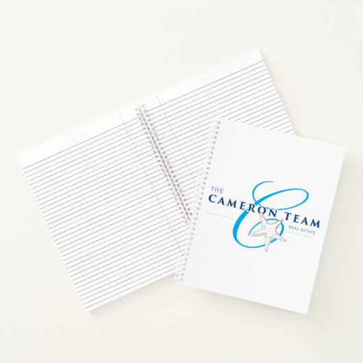 TCT-Logo mit Personalisierung Notizblock (Innenseite)