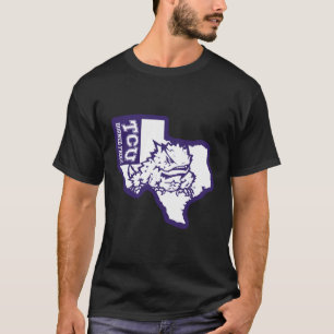 Tcu Horned Frogs Staat offiziell lizenziert T-Shirt