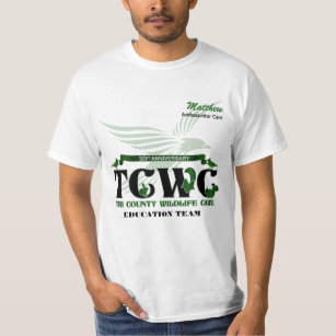 TCWC 25. Jahrestags-begrenzte Ausgabe mit Namen T-Shirt