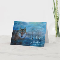 TCWC - Blaues Wolf-Weihnachten