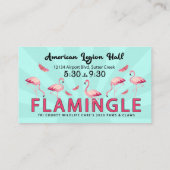 TCWC Flamingle 2020 Visitenkarte (Rückseite)