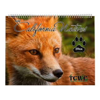 TCWC - Jahr der Nation California Wildlife Custom Kalender
