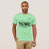 TCWC Logo-Freiwilliger - Name-Shirt T-Shirt (Vorne ganz)