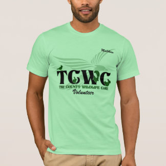 TCWC Logo-Freiwilliger - Name-Shirt T-Shirt