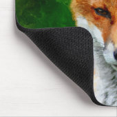 TCWC - Roter Fox-Aquarell-Malerei Mousepad (Ecke)