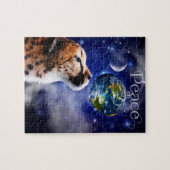 TCWC - Weihnachts-Weltfrieden Cheetah Puzzle (Horizontal)