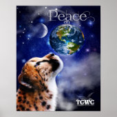 TCWC - Weltfrieden Cheetah Poster (Vorne)