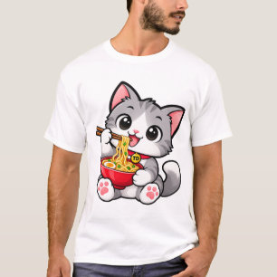 TD Kitty Ramen Katze T-Shirt