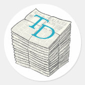 TD Stack Sticker (20 COUNT) (Vorderseite)