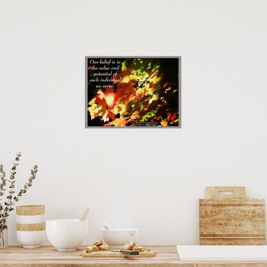 TDCJ HR Staff Development Poster - Maßgeschneidert (Küche)