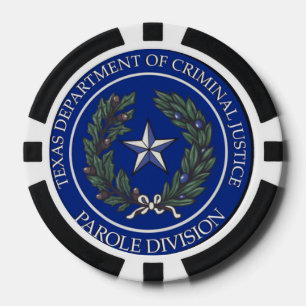 TDCJ Parole Division Coin Pokerchips