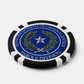 TDCJ Parole Division Coin Pokerchips (Einzeln)
