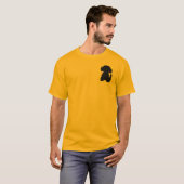 TDD-Tasche T Black Doodle T-Shirt (Vorne ganz)
