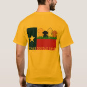 TDD-Tasche T Black Doodle T-Shirt (Rückseite)
