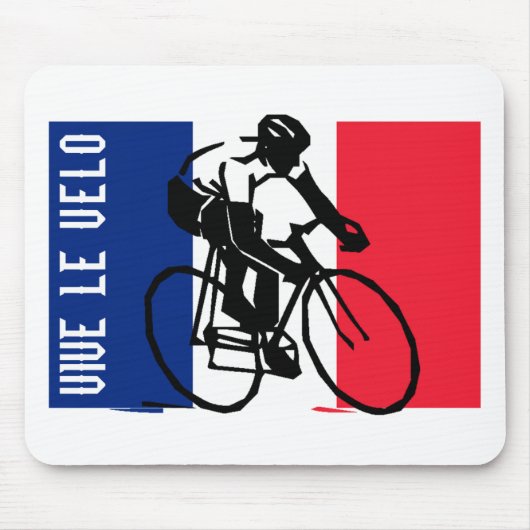 tdf vive le velo kundendesign mousepad (Vorne)