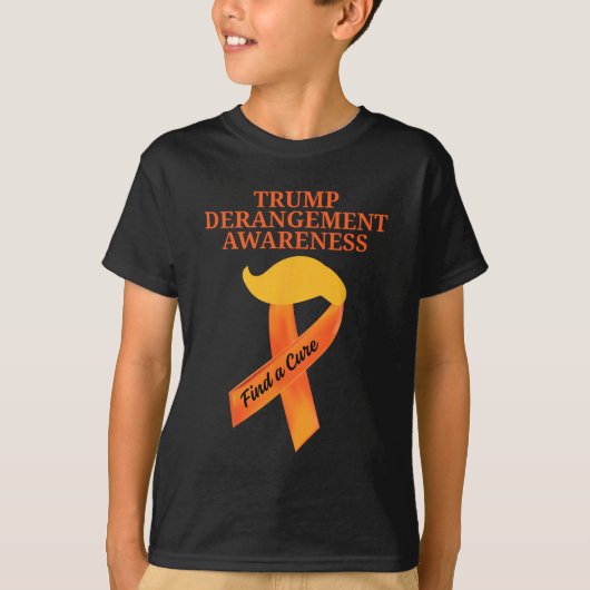 Tds Bewusstsein Trump-Derangement-Syndrom Bewussts T-Shirt (Vorderseite)