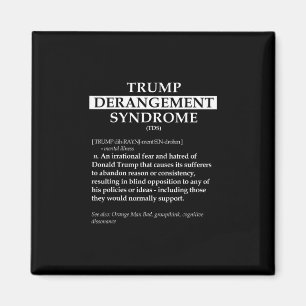 Tds Politisches Definitionsshirt - Trump-Derangeme Magnet