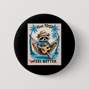 Tds Trump-Derangement-Syndrom Funny Trump unterstü Button