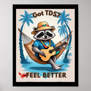 Tds Trump-Derangement-Syndrom Funny Trump unterstü Poster