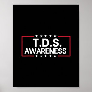 Tds Trump-Derangement-Syndrom Lustiger Trump-Anhän Poster
