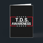 Tds Trump Derangement Syndrome Lustig Trump Unters Karte<br><div class="desc">Tds Trump Derangement Syndrome Lustig Trump Anhänger _1</div>