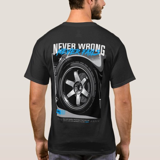 TE37 - nie falsche Vorführung für den Automobilba T-Shirt (Rückseite)