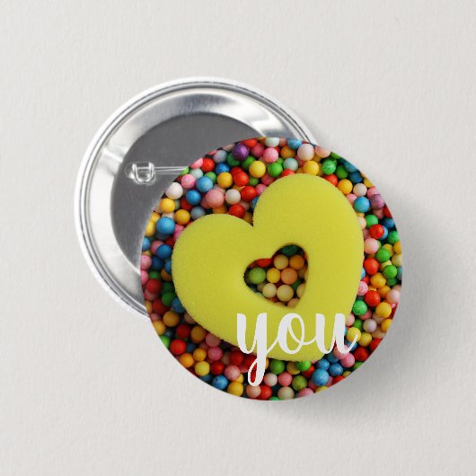 Te amo button (Vorne & Hinten)