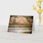 Te Amo… eres MI vida Gruß-Karten Karte (Gelbe Blume)