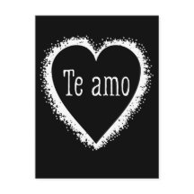 Te amo, ich Liebe dich auf Spanisch