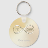 Te amo infinitamente schlüsselanhänger (Vorderseite)