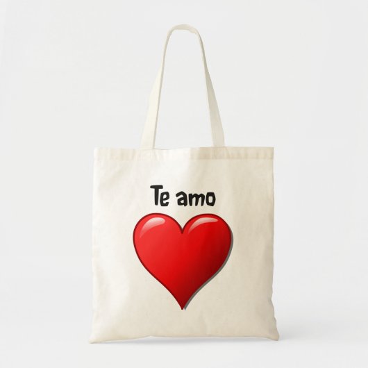 Te Amo - Liebe I Sie auf spanisch Tragetasche (Vorne)