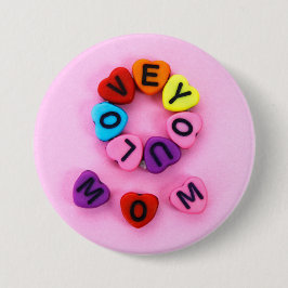 Te amo mamá button