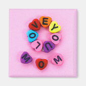 Te amo mamá magnet (Vorne)