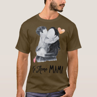 Te amo mami Idea de regalo para mam Madre e hijo 1 T-Shirt
