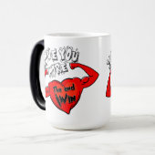 Te Amo Más, El Final Yo Gano Verwandlungstasse (Vorderseite Links)